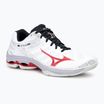 Men's volleyball shoes Mizuno Wave Voltage 2 white/salsa/black