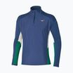 Men's running longsleeve Mizuno Hybrid estate blue