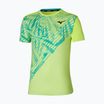 Men's tennis shirt Mizuno Mugen Shadow Graphic Tee neo lime