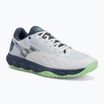 Men's tennis shoes Mizuno Wave Enforce Court CC white/ vintage indigo/ neo mint