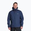 Rab Downpour Eco men's rain jacket blue QWG-82-DIK