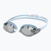 Women's swim goggles Speedo Vanquisher 3.0 Mirrored hawaiian sky/grey/silver mirror