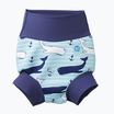 Splash About Happy Nappy Multi-oroby blue swim nappy HNPVML