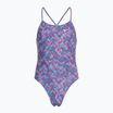 Nike Hydrastrong Lace Up Back university blue children's one-piece swimsuit