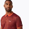Men's trekking T-shirt REGATTA Polo Remex II tangerine tango