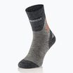 Women's socks Brubeck Trekking Merino light grey/orange