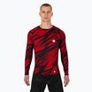 Men's Pitbull Rashguard Dot Camo II longsleeve red