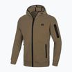 Men's Pitbull West Coast Hermes Hooded Zip sweatshirt coyote brown