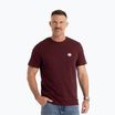 Men's T-shirt Pitbull Small Logo dark burgundy