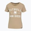 Women's T-shirt Pitbull Love PB sand