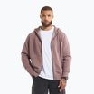 Men's sweatshirt Pitbull Lancaster 2 Hooded Zip Sweatshirt washed burgundy