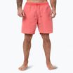 Men's Pitbull Balfour flame red swim shorts