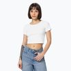 Pitbull Cropped white women's t-shirt
