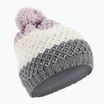 Children's winter beanie 4F purple and white HJZ22-JCAD007