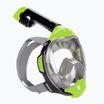 Full face mask for snorkelling AQUASTIC KAI green