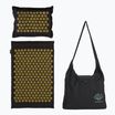 TREXO ECO acupressure mat with cushion TXO-B4Z006-BK black