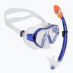 AQUASTIC Shelly children's snorkelling set mask + snorkel dark blue