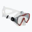 AQUASTIC Jetty red snorkelling mask