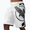 Hayabusa Icon Fight training shorts white ICFS-WH-M