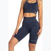 Women's biker training shorts Gym Glamour Push Up 2.0 denim