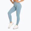 Women's leggings Gym Glamour Push Up 2.0 blue lagoon