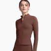Women's Longsleeve JOYINME Motion LS 1/4 Zip chestnut