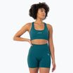 Carpatree Blaze Seamless deep ocean blue fitness bra