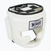 Boxing helmet WINDY Genuine Leather white