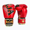 Boxing gloves RAJA BOXING Origin Standard Genuine Leather red