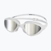 Swim goggles BuddySwim OzeanX Mirror white / silver