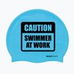 BuddySwim CSW Silicone blue swimming cap