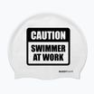 Swim cap BuddySwim CSW Silicone white