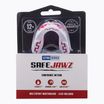 SAFEJAWZ Extro Series white and pink jaw protector SJFANGZPIA