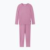 Reima Lani mauve pink children's thermal underwear set