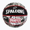 Spalding Graffiti basketball black/red size 7