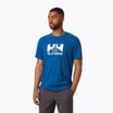 Helly Hansen Nord Graphic men's trekking shirt blue 62978_606