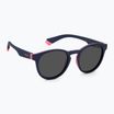 Polaroid PLD 8048/S blue pink/grey polarised children's sunglasses