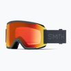 Smith Squad slate/chromapop everyday red mirror ski goggles