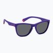 Polaroid PLD 8056/S matte violet/grey polarised children's sunglasses