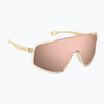 Carrera 4017/S men's crystal beige/rose gold multilayer sunglasses