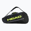 HEAD tennis bag Base L black/yellow 261403