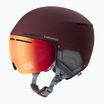 Women's ski helmet HEAD Cinema Pro W berry/red yellow