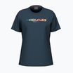 Women's tennis shirt HEAD Rainbow W navy
