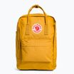 Fjällräven Kanken Laptop 15" hiking backpack 160 yellow F23524