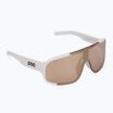 POC Aspire hydrogen white/clarity trail/partly sunny silver sunglasses