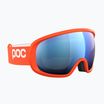 POC Fovea ski goggles zink orange/partly sunny blue