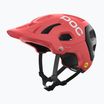 MTB bike helmet POC Tectal Race MIPS ammolite coral/uranium black matt