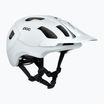 POC Axion hydrogen white matt bike helmet