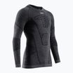 Men's thermoactive longsleeve X-Bionic Symbio Merino Shirt rhino grey