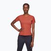 Women's On Running Performance-T auburn/ruby running shirt